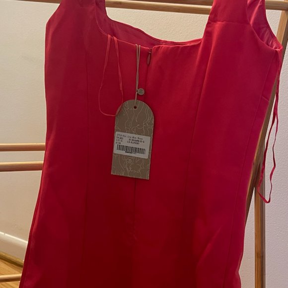 MESHKI Niki Mini Dress - Raspberry - Picture 4 of 4